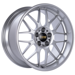 BBS RG-R 19x10 5x120 ET25 PFS Diamond Silver Wheel -82mm PFS/Clip Req