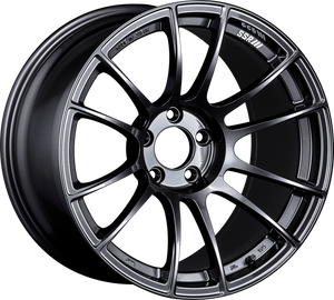 SSR GTX04 18x10.5 5x114.3 15mm Offset Dark Gunmetal Wheel