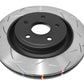 DBA 06-10 Jeep Grand Cherokee SRT8 Rear 4000 Series Plain Rotor