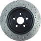 StopTech 12-15 Jeep Cherokee SRT8 Sport Slotted & Drilled Rear Passenger Side Rotor