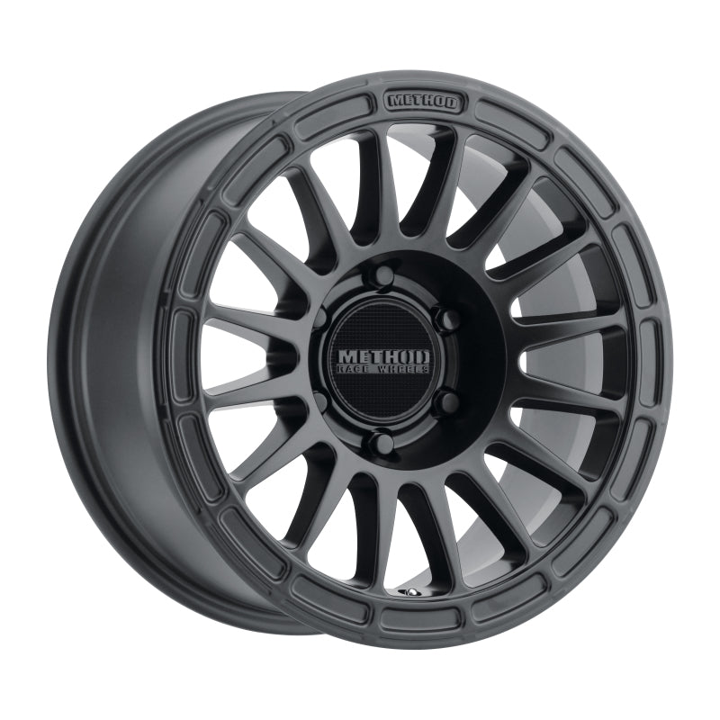 Method MR314 17x8.5 0mm Offset 6x135 87mm CB Matte Black Wheel