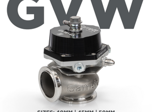 Garrett GVW-50 50mm Wastegate Kit - Black