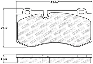 StopTech Performance Brake Pads