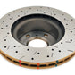 DBA 88-94 Chevrolet Corvette (Standard Suspension) Front 4000 Series Drilled & Slotted Rotor