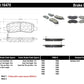 StopTech Performance Rear Brake Pads 13-14 Dodge Dart/Jeep Cherokee