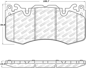 StopTech 03-14 Volvo XC90 Street Select Front Brake Pads