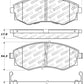 StopTech Performance 89-1/94 Nissan 240SX (w/ABS) 92-01/05-06 Hundai Elantra Front Brake Pads