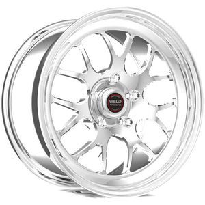 Weld S77 17x9.5 / 5x4.75 BP / 7.3in. BS Polished Wheel (Med Pad) - Non-Beadlock