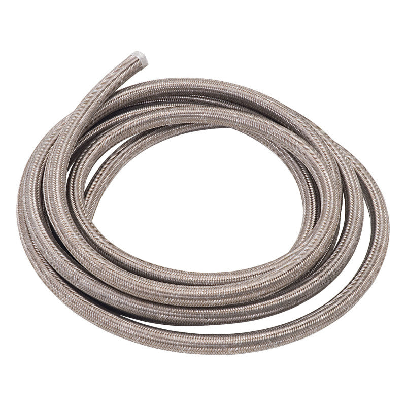 Russell Performance -8 AN ProFlex Stainless Steel Braided Hose (Pre-Packaged 10 Foot Roll)