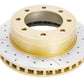 DBA 90-00 Mitsubishi Montero Front Street Series Drilled & Slotted Rotor