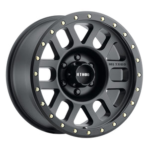 Method MR309 Grid 18x9 +18mm Offset 6x5.5 108mm CB Matte Black Wheel