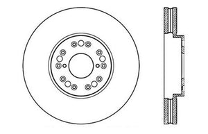 StopTech 93-05 Lexus GS 300/350/400/430/450H / 00-05 IS250/300/350 Front Left Drilled Rotor