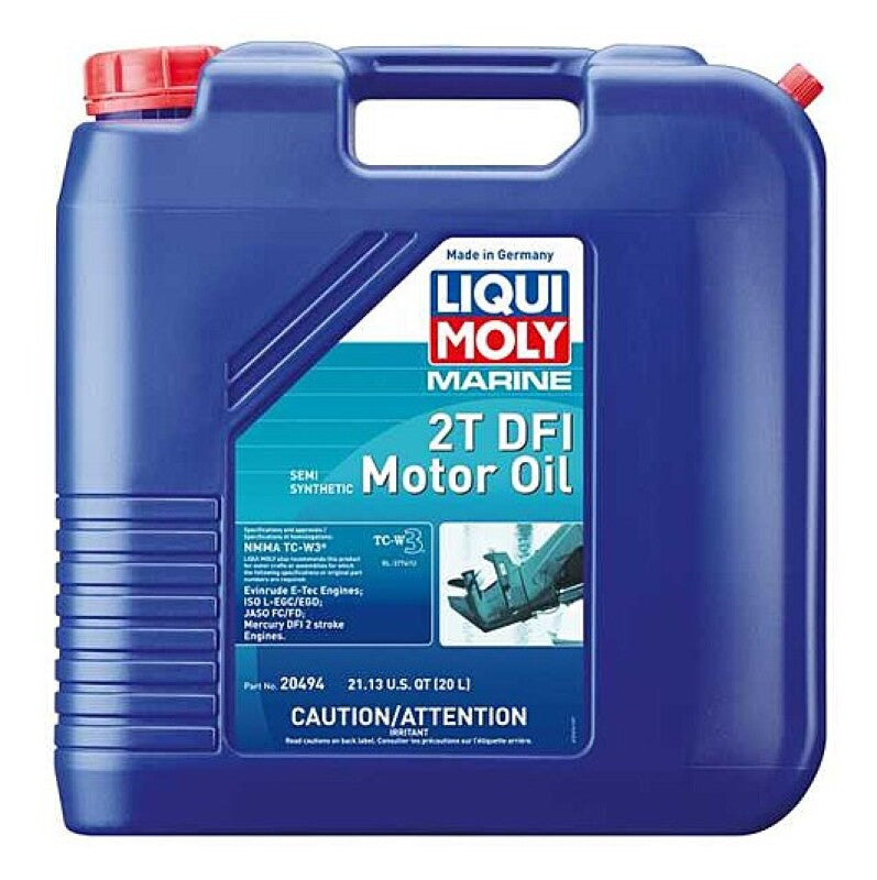 LIQUI MOLY 20L Marine 2T DFI Motor Oil