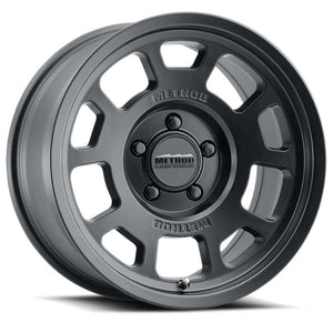 Method MR705 17x8.5 0mm Offset 8x180 130.81mm CB Matte Black Wheel