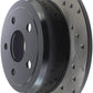 StopTech Power Slot 07-13 Jeep Wrangler Rear Right Drilled & Slotted Rotor