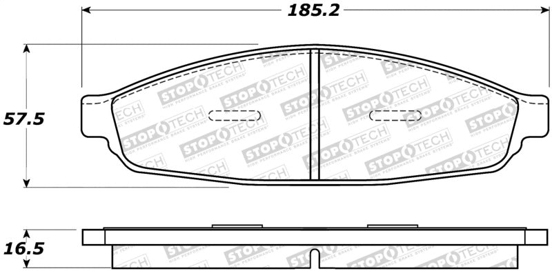 StopTech Street Brake Pads