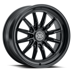 Method Raised MR803 22x12 / 6x135 BP / -40mm Offset / 87mm Bore - Gloss Black Wheel