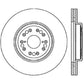 StopTech Sport Slotted (CRYO) 95-00 Lexus LS Front Left Rotor