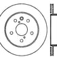 StopTech Power Slot 06-11 Lexus GS Series / 06-12 IS350 Rear Right Drilled & Slotted Rotor