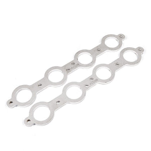 Stainless Works Chevrolet LS1/LS6 Round Port Header 304SS Exhaust Flanges 1-5/8in Primaries