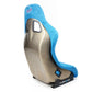 NRG FRP Bucket Seat ULTRA Edition - Medium (Blue Alcantara/Pearlized Back)