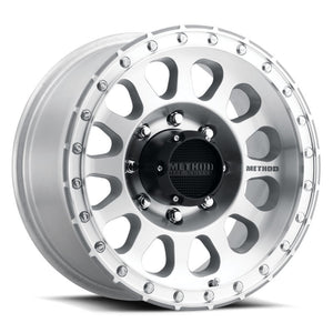 Method MR315 17x8.5 0mm Offset 8x170 130.81mm CB Machined/Clear Coat Wheel