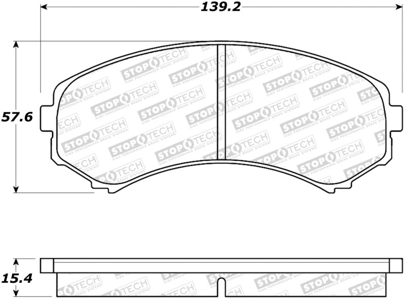 StopTech Street Brake Pads