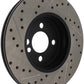 StopTech Slotted & Drilled Sport Brake Rotor 07-13 Mini Cooper