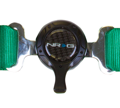 NRG 4 Point Seat Belt Harness/ Cam Lock- Green