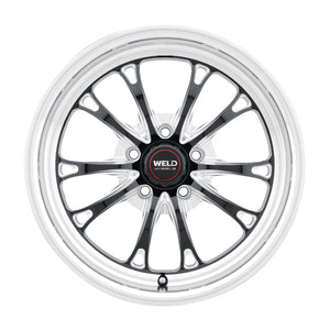 Weld S157 17X10 Belmont Drag 5X114.3 ET25 BS6.50 Gloss Black MIL Dia 78.1