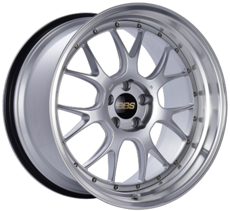 BBS LM-R 19x11 5x130 ET63 CB71.6 Diamond Silver Center Diamond Cut Lip Wheel