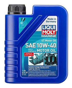 LIQUI MOLY 1L Marine 4T Motor Oil SAE 10W40