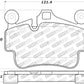 StopTech Performance 09-10 Porsche Boxster / 08-10 Boxster S/Cayman / 05-08 911 Front Brake Pads