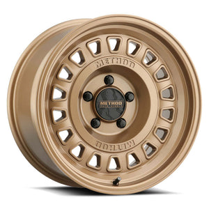 Method MR320 17x8.5 0mm Offset 6x5.50 BP 106.25mm CB 4.72in BS Method Bronze Wheel