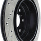 StopTech 05-10 GMC Sierra (w/ Rear Drum) / 07-09 GMC Yukon Rear Right Slotted & Drilled Rotor