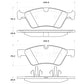 StopTech Street Touring Brake Pads