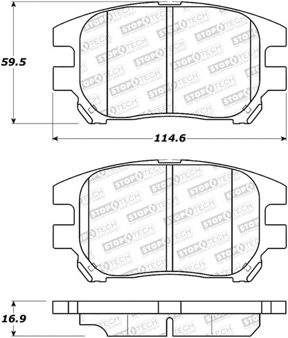 StopTech Street Brake Pads