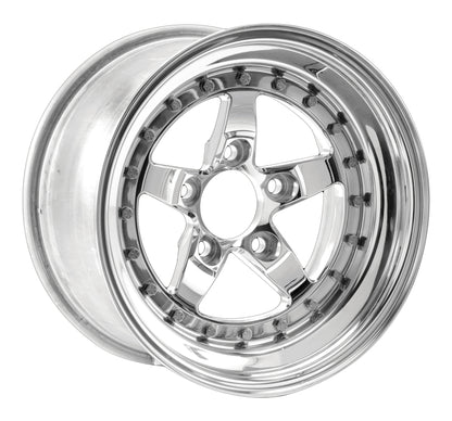 Weld Weldstar 15x10 / 5x4.75 BP / 6.5in. BS Polished Wheel - Non-Beadlock