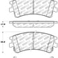 StopTech Performance Brake Pads