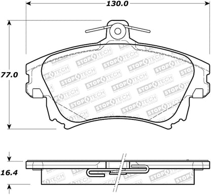 StopTech Street Brake Pads