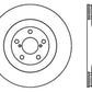 StopTech 02-10 WRX Drilled Left Front Rotor