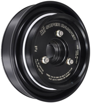 ATI Damper - 7.074in - Alum - 6 Grv - Dodge - 3.7 & 4.7 - V6 w/Bolt On Pulley - More Sizes Avail