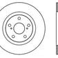 StopTech 07-13 Lexus ES 250/ES 300/ ES330/ES350 SportStop Drilled Left CRYO Front Rotor