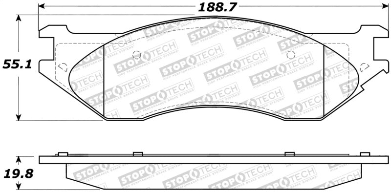 StopTech Street Brake Pads