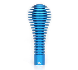 NRG Shift Knob Heat Sink Bubble Head Short Blue