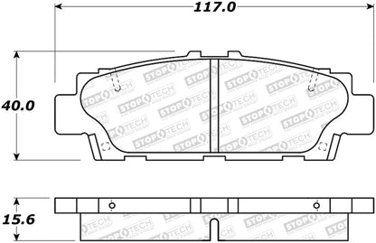 StopTech Street Brake Pads