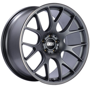 BBS CH-R 20x10.5 5x112 ET25 Satin Titanium Polished Rim Protector Wheel -82mm PFS/Clip Required