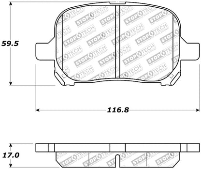 StopTech Street Touring Brake Pads