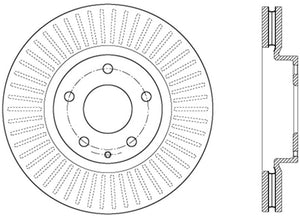 StopTech Performance Front Right Brake Rotor