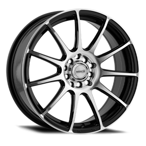 Maxxim Champ 16x7 10x100/114.3 ET40 Machined Face / Gloss Black